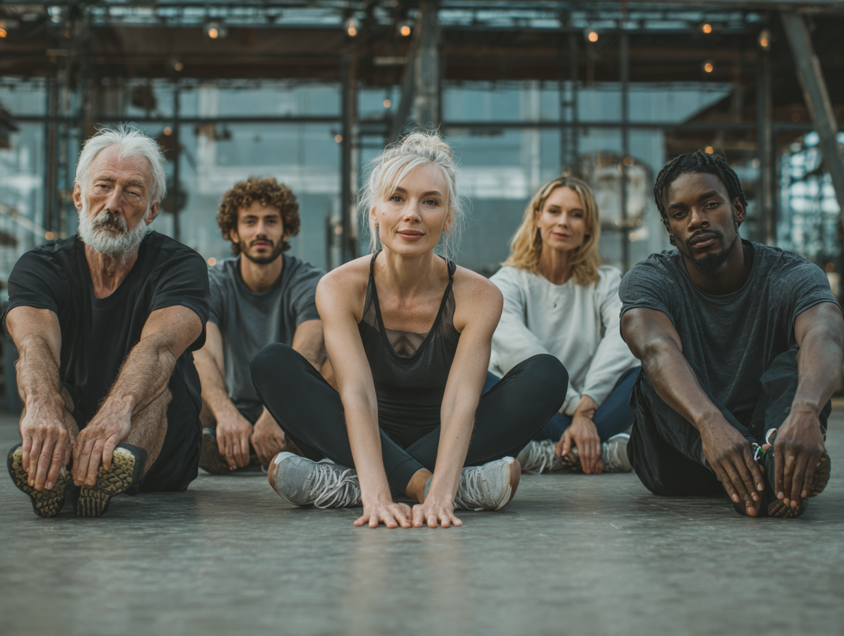 Гнучкі тренування для різних людей